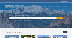 Desktop Screenshot of greatcoloradohomes.com